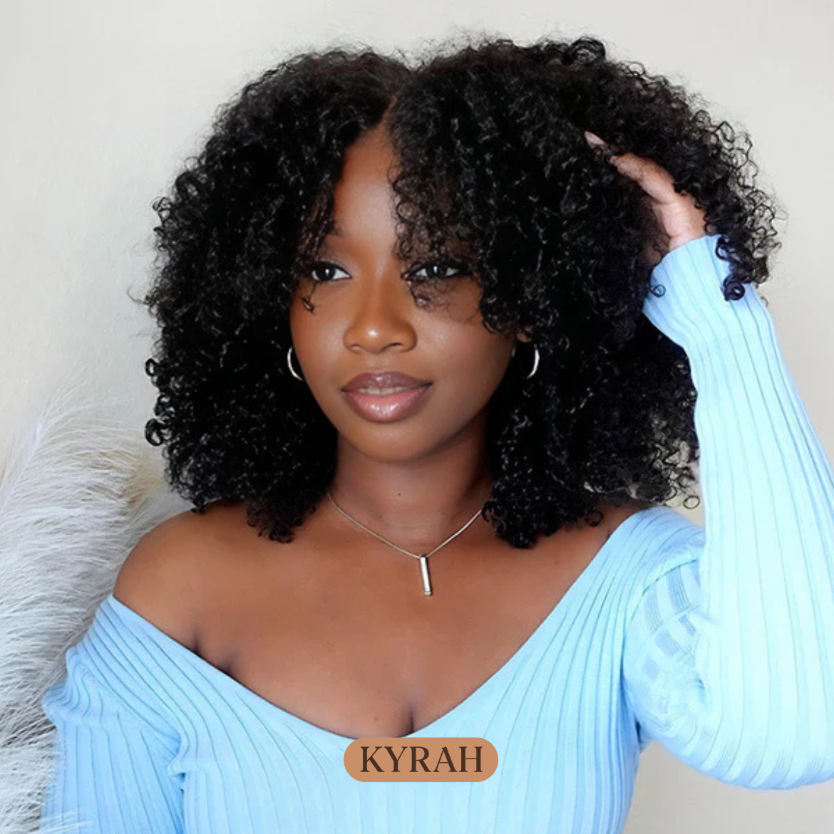 Kyrah™ Afro Curly Wear & Go Wig
