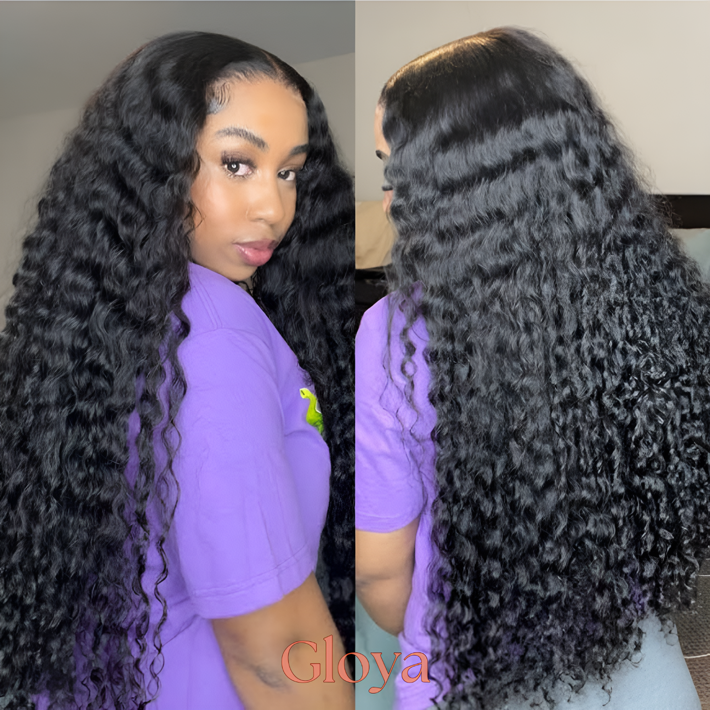 Kyrah™ Deep Curly Glueless Lace Wig